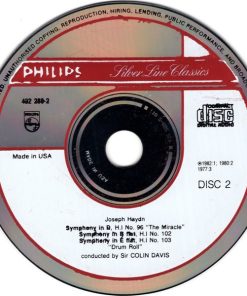 Haydn*, Sir Colin Davis, Royal Concertgebouw Orchestra, Amsterdam*-3