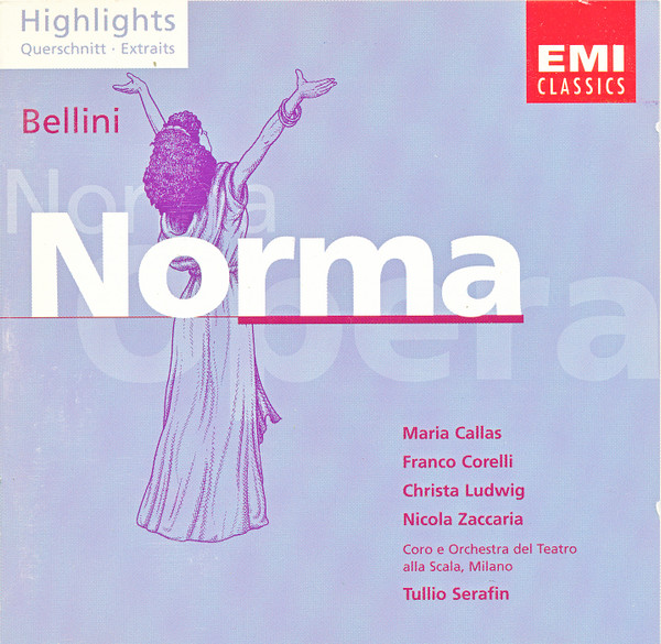 Bellini*, Maria Callas, Franco Corelli, Christa Ludwig, Nicola Zaccaria, Coro* e Orchestra Del Teatro Alla Scala, Tullio Serafin-0