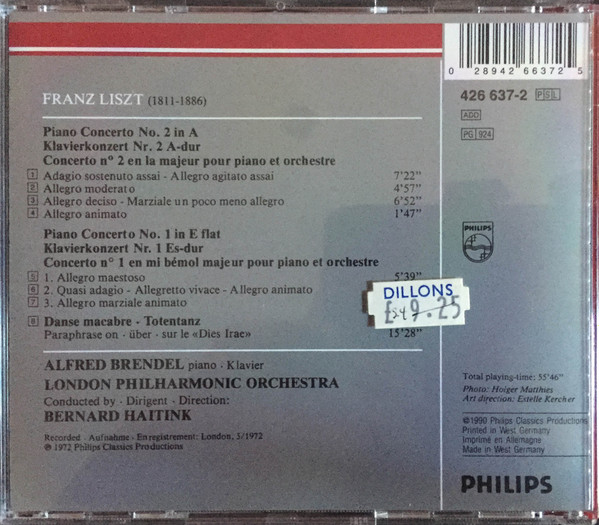 Liszt*, Alfred Brendel, London Philharmonic Orchestra, Bernard Haitink-3