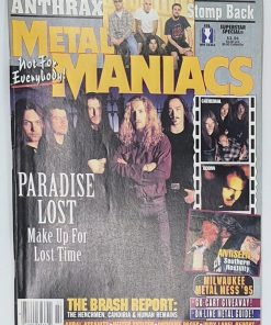 METAL MANIACS Magazine - FEBRUARY 1995 - PARADISE LOST, ANTHRAX, CATHEDRAL