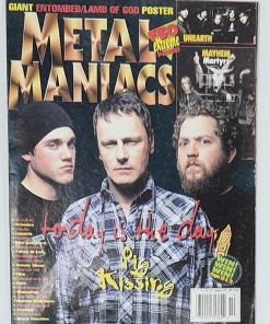 METAL MANIACS Magazine - OCTOBER 2004 - TODAY IS THE DAY, UNEARTH, MAYHEM