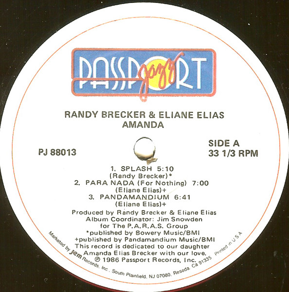 Randy Brecker & Eliane Elias-2