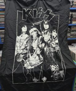 KISS - VINTAGE "Spirit of '76" CLOTH TAPESTRY FLAG