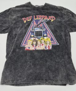 DEF LEPPARD - REPLICA "On Through The Night" 1980 TOUR T-SHIRT L