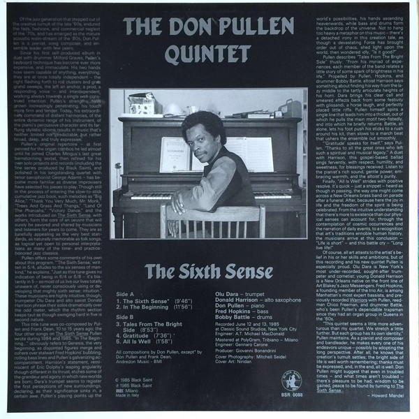 The Don Pullen Quintet-1
