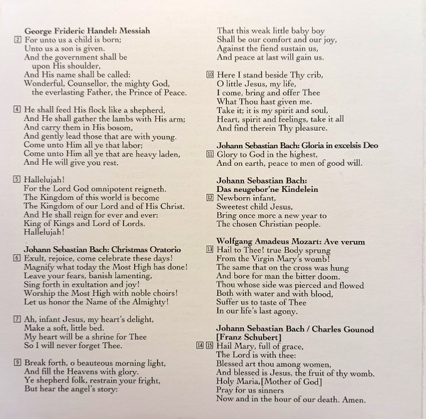 Handel*, Bach*, Mozart*, Schubert*-4