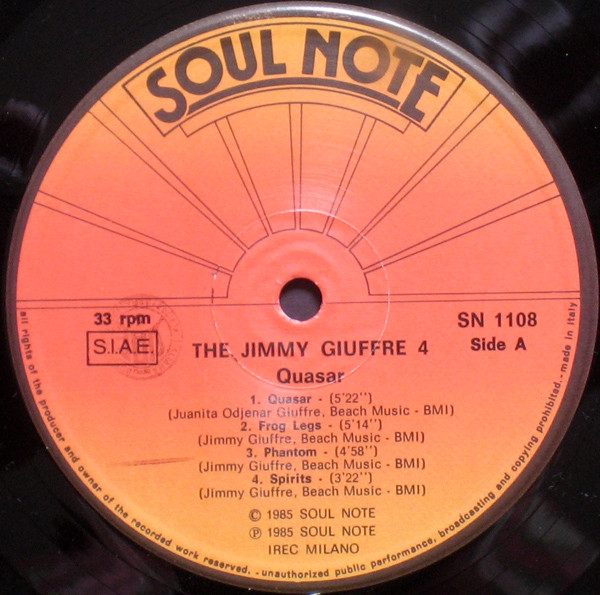 The Jimmy Giuffre 4-1