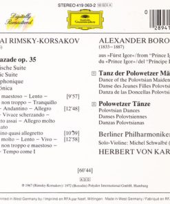 Nikolai Rimsky-Korsakov - Alexander Borodin - Berliner Philharmoniker, Herbert von Karajan-1