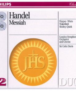 Handel* - Harper*, Watts*, Wakefield*, Shirley-Quirk*, London Symphony Orchestra & Chorus*, Sir Colin Davis-0