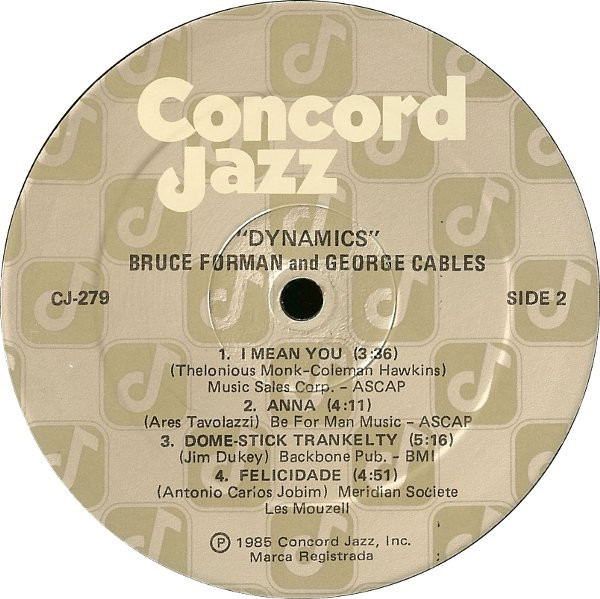 Bruce Forman And George Cables-3