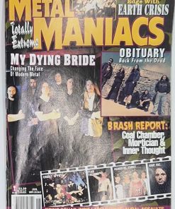 METAL MANIACS Magazine - JUNE 1997 - MY DYING BRIDE, OBITUARY, EARTH CRSIS