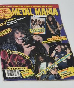 METAL MANIA Magazine - MARCH 1990 - OZZY, SLAYER, FAITH NO MORE