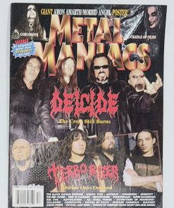METAL MANIACS Magazine - DECEMBER 2006 - DEICIDE, TERRORIZER, AMON AMARTH/MORBID ANGEL Centerfold Poster