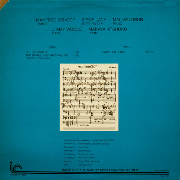 Mal Waldron Quintet With Steve Lacy-1
