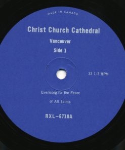 The Choir of Gentlemen and Boys, Christ Church Cathedral, Vancouver-2