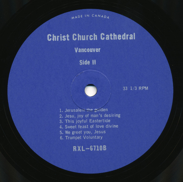 The Choir of Gentlemen and Boys, Christ Church Cathedral, Vancouver-3