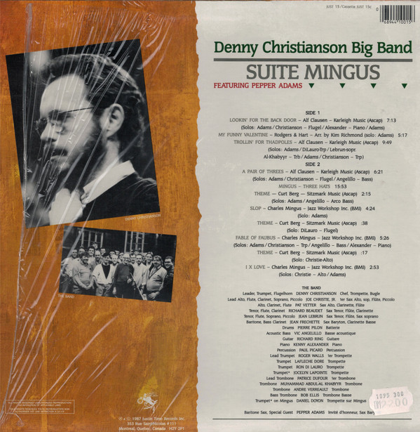 Denny Christianson Big Band Featuring Pepper Adams-1