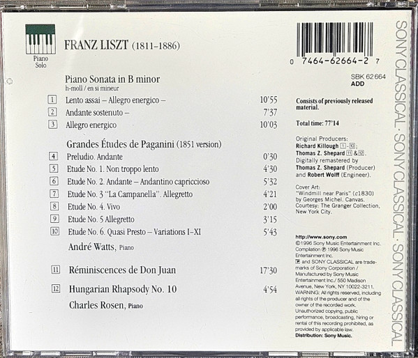 André Watts, Charles Rosen-1