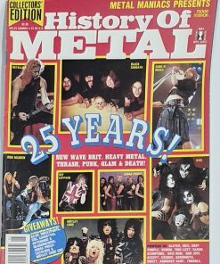 METAL MANIACS Magazine - HISTORY OF METAL SPECIAL ISSUE - METALLICA, BLACK SABBATH, KISS