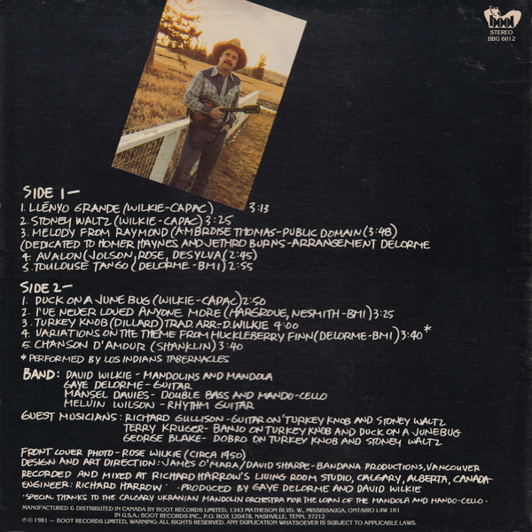 David Wilkie Featuring Gaye Delorme-1