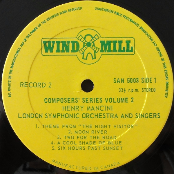 London Symphony Orchestra And London Symphony Chorus / Henry Mancini-4