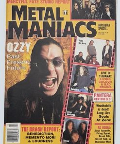 METAL MANIACS Magazine - OCTOBER 1993 - OZZY OSBOURNE, MERCYFUL FATE, FAITH NO MORE