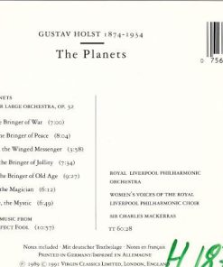 Holst* : Royal Liverpool Philharmonic Orchestra, Sir Charles Mackerras-1