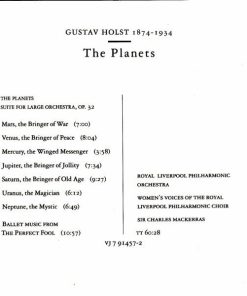 Holst* : Royal Liverpool Philharmonic Orchestra, Sir Charles Mackerras-3