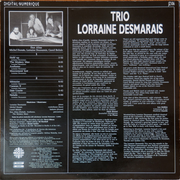 Trio Lorraine Desmarais-1