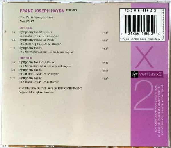Haydn* - Orchestra Of The Age Of Enlightenment, Sigiswald Kuijken-1