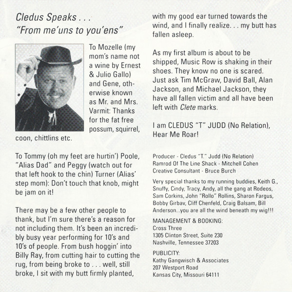 Cledus "T." Judd (No Relation)*-3