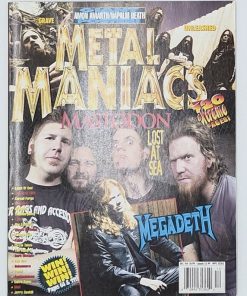METAL MANIACS Magazine - DECEMBER 2004 - MASTODON, MEGADETH, AMON AMARTH Centerfold