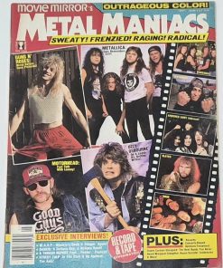 METAL MANIACS Magazine - MAY 1989 - GUNS N' ROSES, METALLICA, MOTÖRHEAD