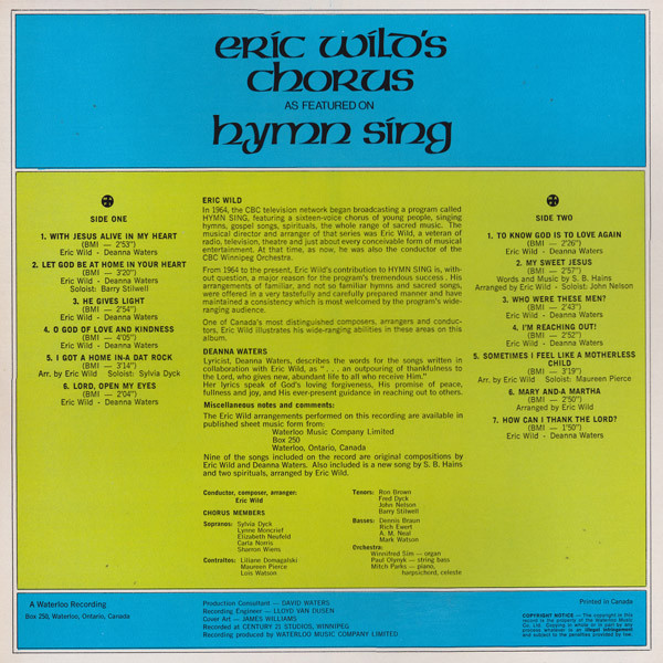 Eric Wild's Chorus-1