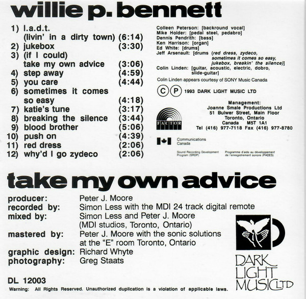 Willie P. Bennett-1