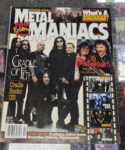 METAL MANIACS Magazine - APRIL 1999 - CRADLE OF FILTH, BORKNAGAR, BLACK SABBATH