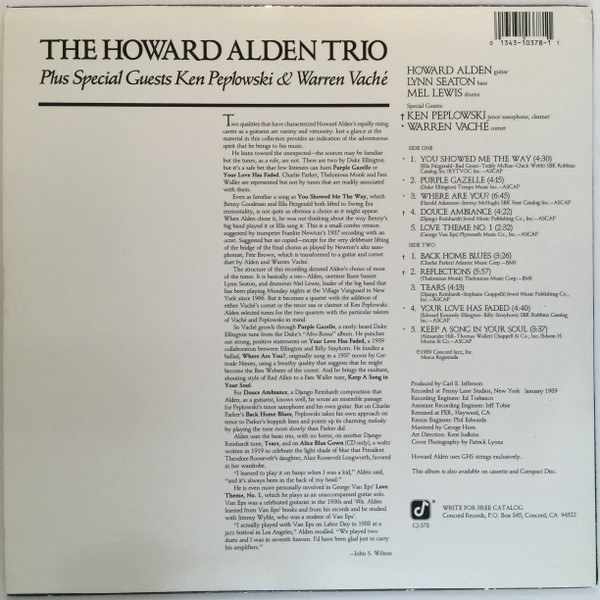 The Howard Alden Trio-1