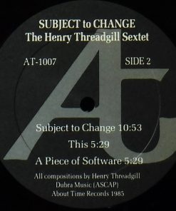 The Henry Threadgill Sextet*-3
