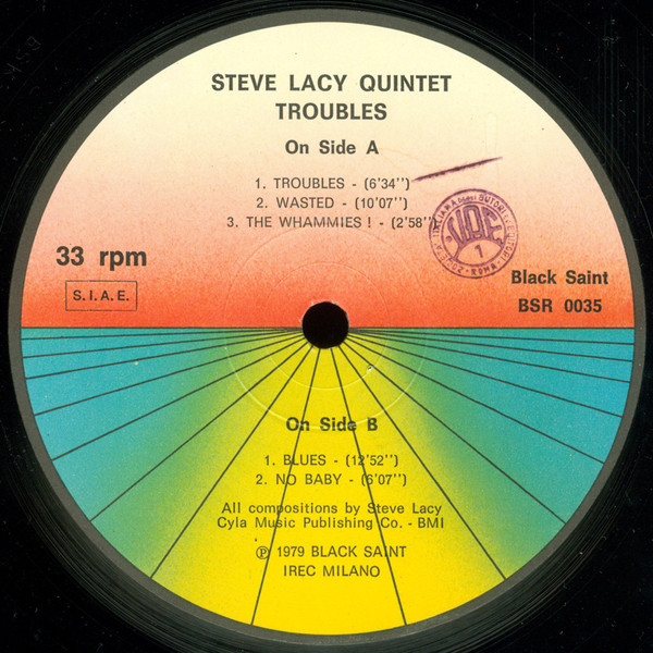 Steve Lacy Quintet-3