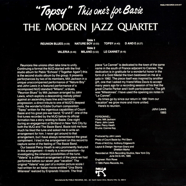The Modern Jazz Quartet-1