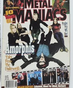 METAL MANIACS Magazine - SUPERSTAR SPECIAL JUNE 1999 - AMORPHIS, DEATH, ENSLAVED