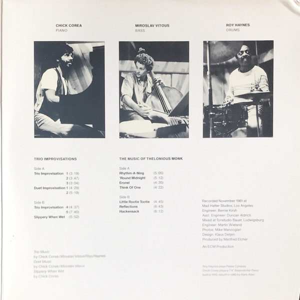 Chick Corea, Miroslav Vitous, Roy Haynes-2