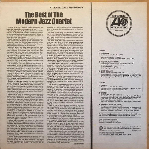 The Modern Jazz Quartet-1