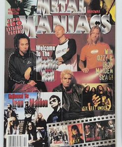 METAL MANIACS Magazine - SUPERSTAR SPECIAL OCTOBER 1999 - MACHINE HEAD, IRON MAIDEN, MANOWAR
