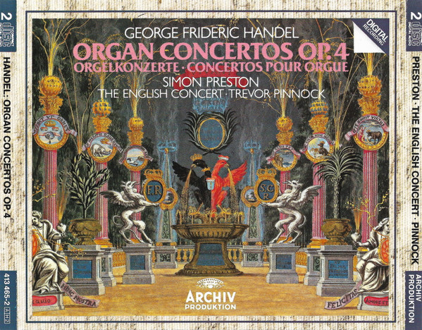 George Frideric Handel*, Simon Preston, The English Concert, Trevor Pinnock-0