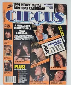 CIRCUS Magazine - JAN 31 1991 - AC/DC, CINDERELLA, POISON