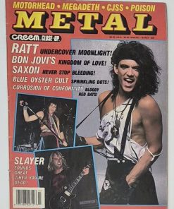 CREEM Magazine - MARCH 1987 - SLAYER, RATT, POISON Centerfold Poster