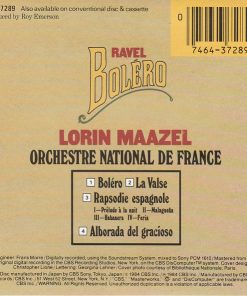 Orchestre National De France, Lorin Maazel, Maurice Ravel-1