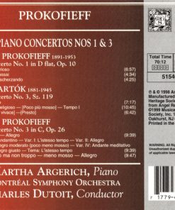 Prokofieff*, Bartók*, Martha Argerich, Charles Dutoit, Orchestre Symphonique De Montréal-1
