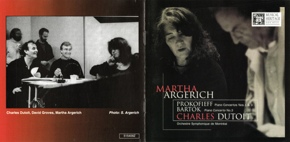 Prokofieff*, Bartók*, Martha Argerich, Charles Dutoit, Orchestre Symphonique De Montréal-4